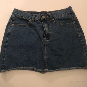 Brandy Melville Denim Jean Mini Skirt
